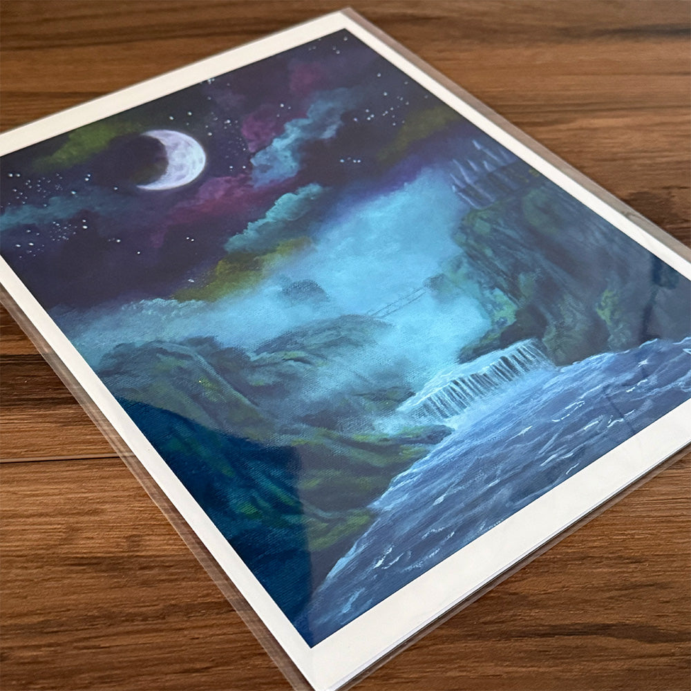 Crescent Mists - Fine Art Print