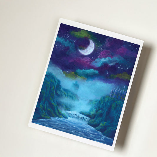Crescent Mists - Fine Art Print
