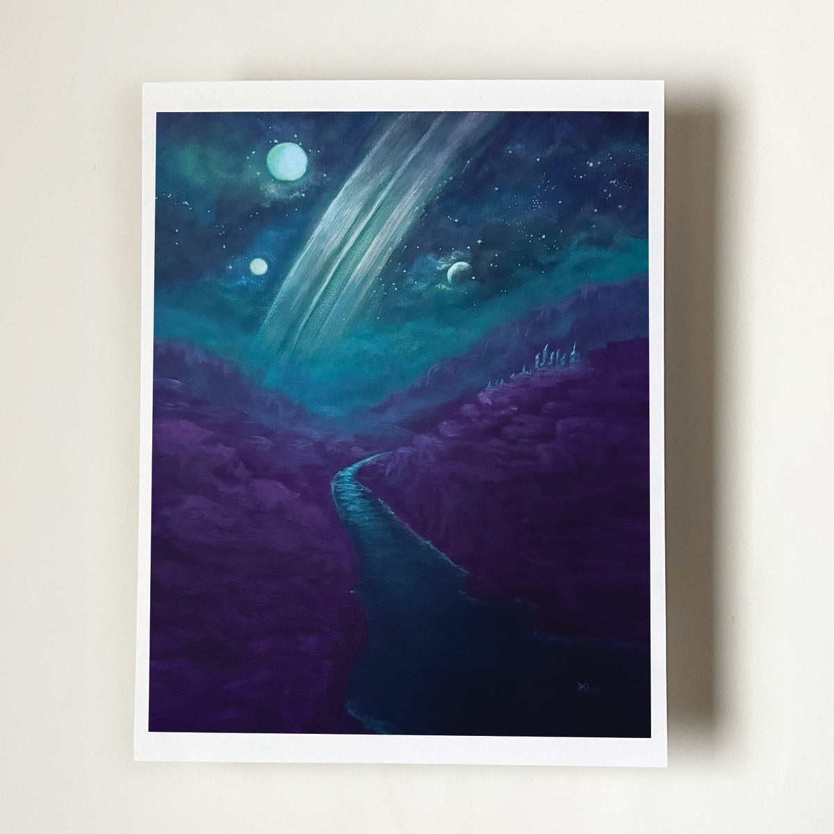Wandering Stars Among the Rings - Fine Art Print