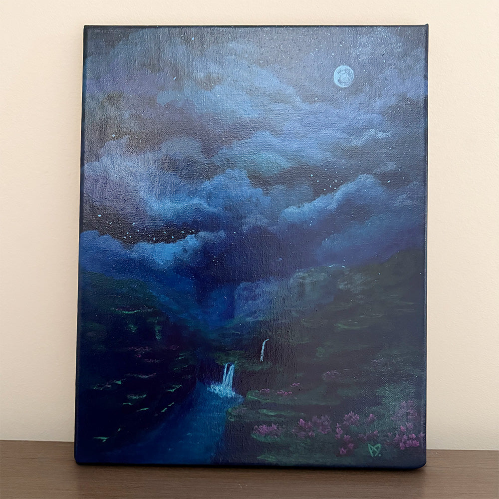 Falling- Original Acrylic Painting