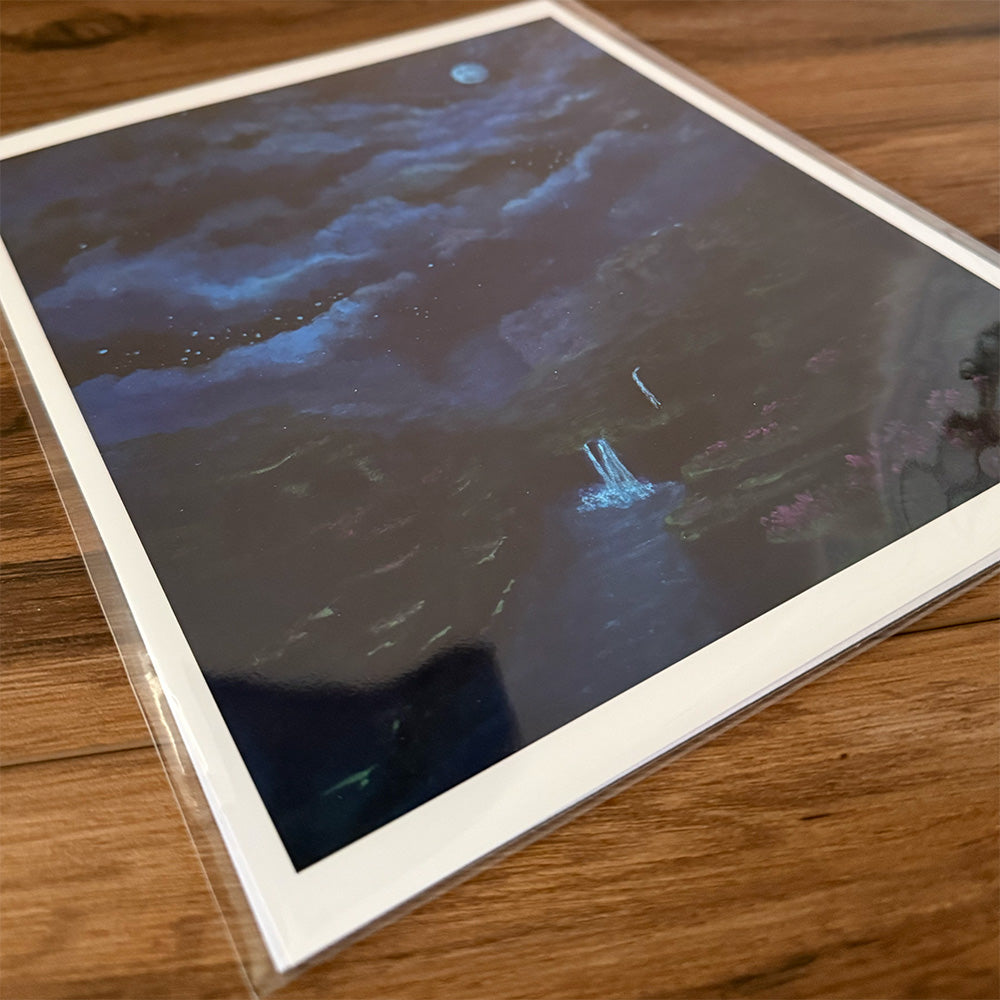Falling - Fantasy Landscape Fine Art Print