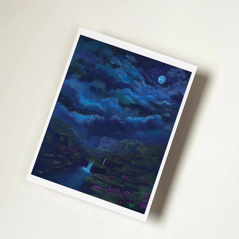 Falling - Fantasy Landscape Fine Art Print
