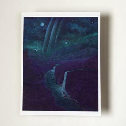 Falls Beneath the Torus - Fine Art Print