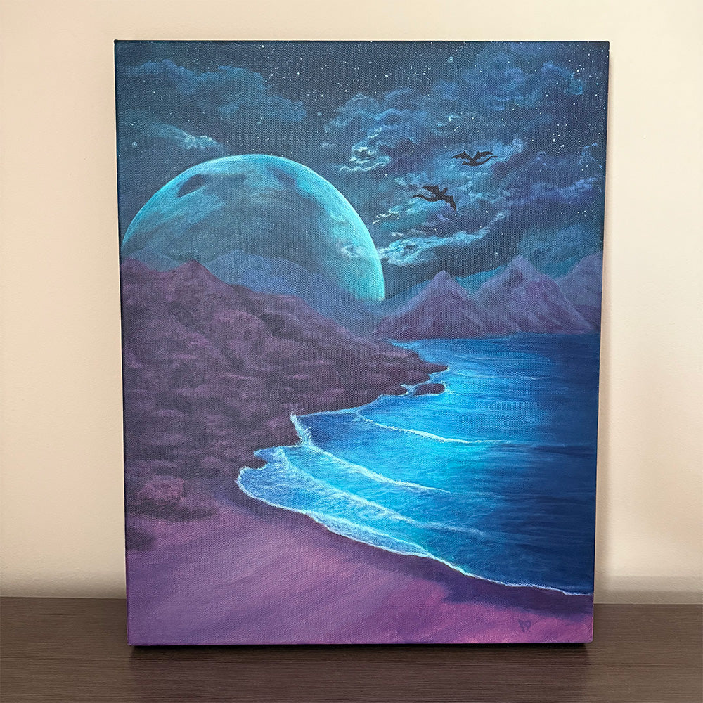 Moon Dancers — Original Acrylic Painting