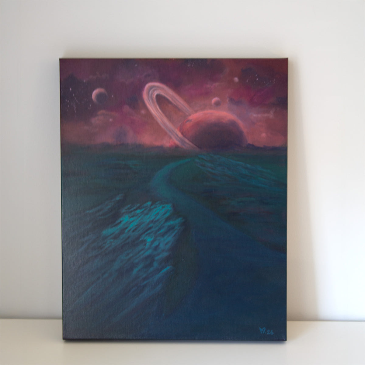 Prosperous Path - Original Acrylic Painting